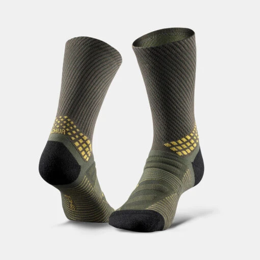 Calcetines Altos De Montaña Y Trekking Con Lana Merino 2 Pares Quechua Hike 900 -Aventura Tienda calcetines altos de montaa y trekking con lana merino 2 pares quechua hike 900 3