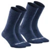 Calcetines Térmicos De Montaña Y Nieve 2 Pares Adulto Quechua SH100 X-Warm Azul -Aventura Tienda calcetines termicos de montaa y nieve 2 pares adulto quechua sh100 x warm azul