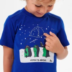 Camiseta De Montaña Y Trekking Manga Corta Niños 2-6 Años Quechua MH100 -Aventura Tienda camiseta de montaa y trekking manga corta nios 2 6 aos quechua mh100 3