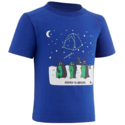 Camiseta De Montaña Y Trekking Manga Corta Niños 2-6 Años Quechua MH100 -Aventura Tienda camiseta de montaa y trekking manga corta nios 2 6 aos quechua mh100 4