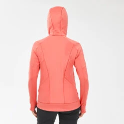 Chaqueta Polar De Montaña Y Trekking Con Capucha Mujer Quechua MH520 Naranja -Aventura Tienda chaqueta polar de montaa y trekking con capucha mujer quechua mh520 naranja 1