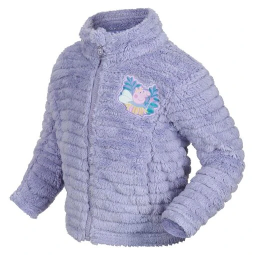 Regatta Forro Polar Peppa Pig De Peludito Para Niños/Niñas Floración Lila -Aventura Tienda forro polar peppa pig de peludito para niosnias floracion lila 3