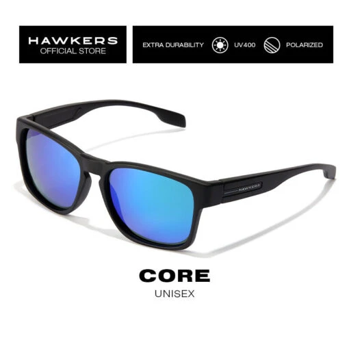 HAWKERS Gafas De Sol Para Hombres Y Mujeres POLARIZED CORE Black -Aventura Tienda gafas de sol para hombres y mujeres polarized core emerald