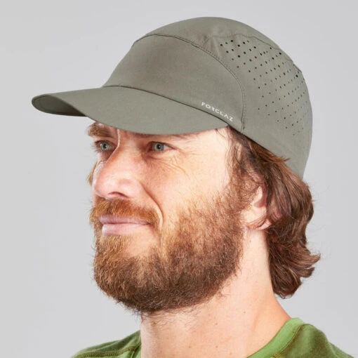 GORRA COMPACT DE TREKKING - MT500 CAQUI -Aventura Tienda gorra compact de trekking mt500 caqui 1