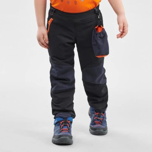 Pantalón De Montaña Y Trekking De Invierno Niños 2-6 Años Quechua MH550 Negro -Aventura Tienda pantalon de montaa y trekking de invierno nios 2 6 aos quechua mh550 negro