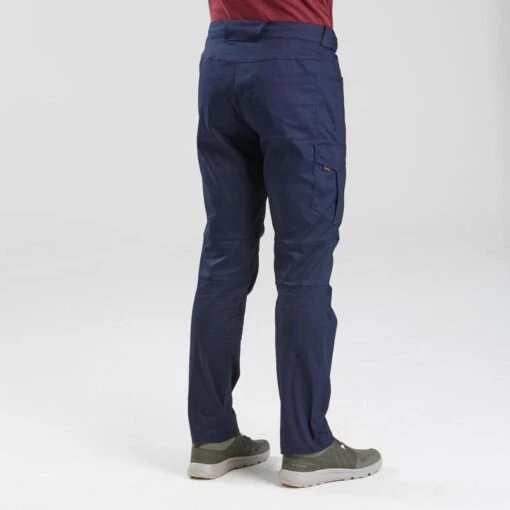 Pantalón De Montaña Y Trekking Hombre Quechua NH100 Azul -Aventura Tienda pantalon de montaa y trekking hombre quechua nh100 azul 1