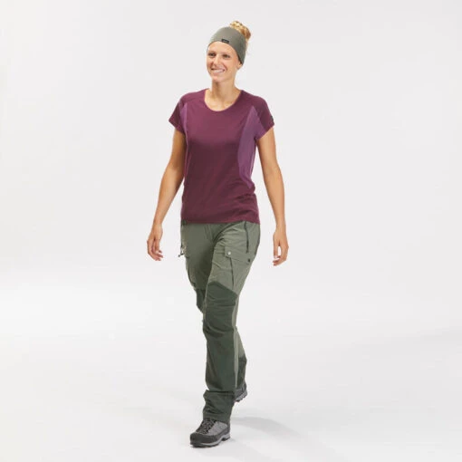 Pantalon De Montaña Y Trekking Mujer Forclaz MT500 -Aventura Tienda pantalon de montaa y trekking mujer forclaz mt500 4