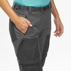 Pantalón Desmontable De Montaña Y Trekking Mujer Forclaz MT500 -Aventura Tienda pantalon desmontable de montaa y trekking mujer forclaz mt500 4