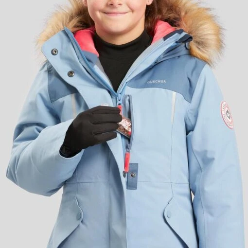 Parka De Montaña Y Nieve Niños 7 A 15 Años Quechua SH500 Ultra-Warm Azul -Aventura Tienda parka de montaa y nieve nios 7 a 15 aos quechua sh500 ultra warm azul 2