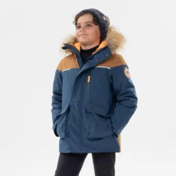 Parka De Montaña Y Nieve Niños 7 A 15 Años Quechua SH500 Ultra-Warm Negro -Aventura Tienda parka de montaa y nieve nios 7 a 15 aos quechua sh500 ultra warm azul 5