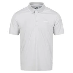 Regatta Polo Maverick V Activo Para Hombre Denim Oscuro -Aventura Tienda polo maverick v activo para hombre gris plateado