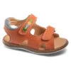 Sandalias De Marcha Deportiva De Piel De Bebé Niño PABLOSKY En Naranja -Aventura Tienda sandalias de marcha deportiva de piel de bebe nio pablosky en naranja