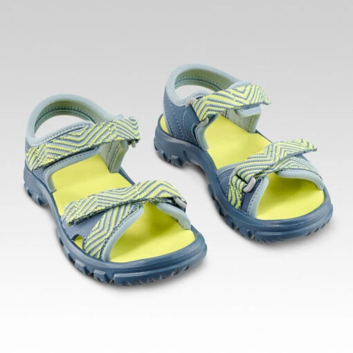 Sandalias Deportivas Trekking Y Senderismo Quechua MH100 KID Niño Niña Amarillo -Aventura Tienda sandalias deportivas trekking y senderismo quechua mh100 kid nio nia amarillo 3