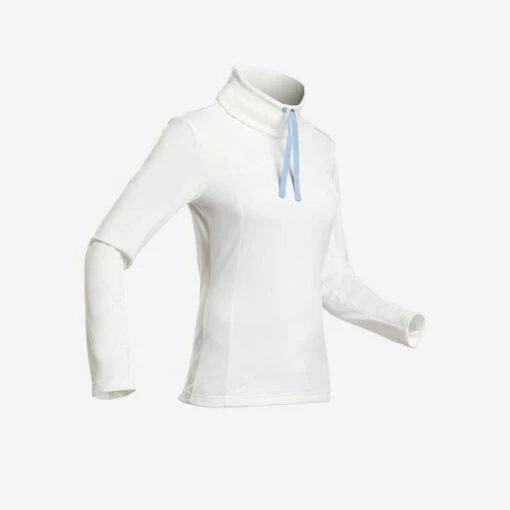 Quechua Sudadera Polar Montaña Y Nieve Mujer SH100 Warm Warm Blanco -Aventura Tienda sudadera polar montaa y nieve mujer sh100 warm warm blanco 3