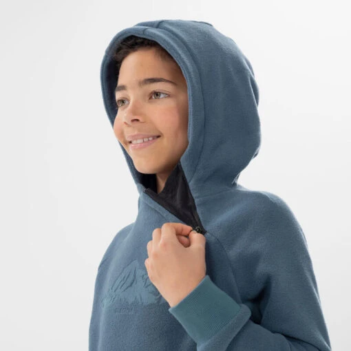 Quechua Sudadera Polar Senderismo Gris Oscuro - Niños 7-15 Años -Aventura Tienda sudadera polar senderismo gris oscuro nios 7 15 aos 2